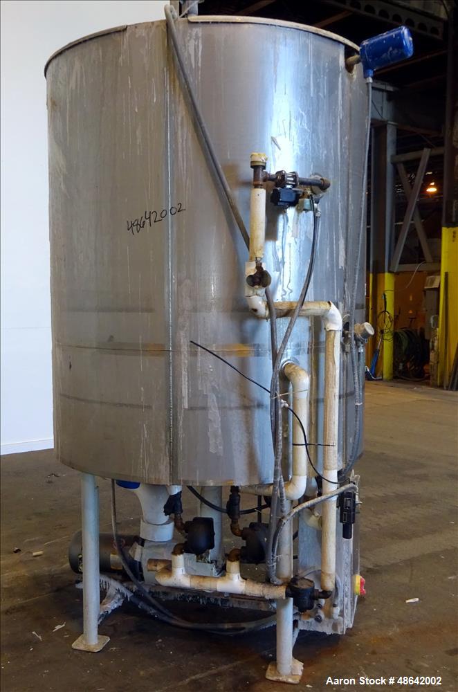 Used Feldmeier Tank, Approximate 650 Gallons, 304 Stainless Steel, Ver