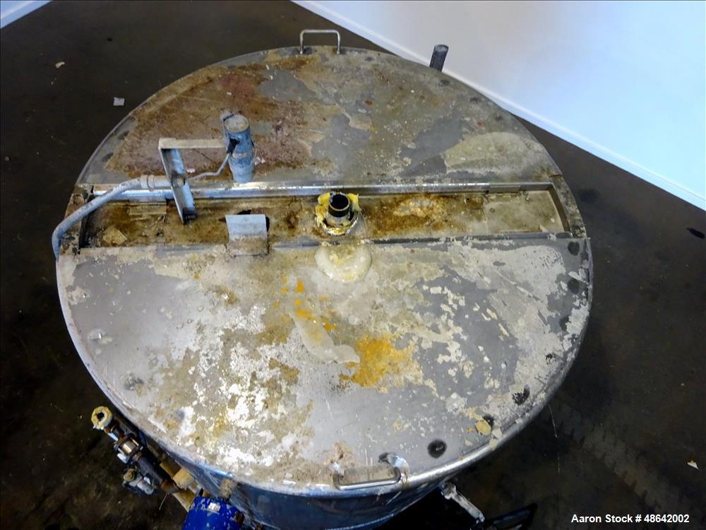 Used Feldmeier Tank, Approximate 650 Gallons, 304 Stainless Steel, Ver