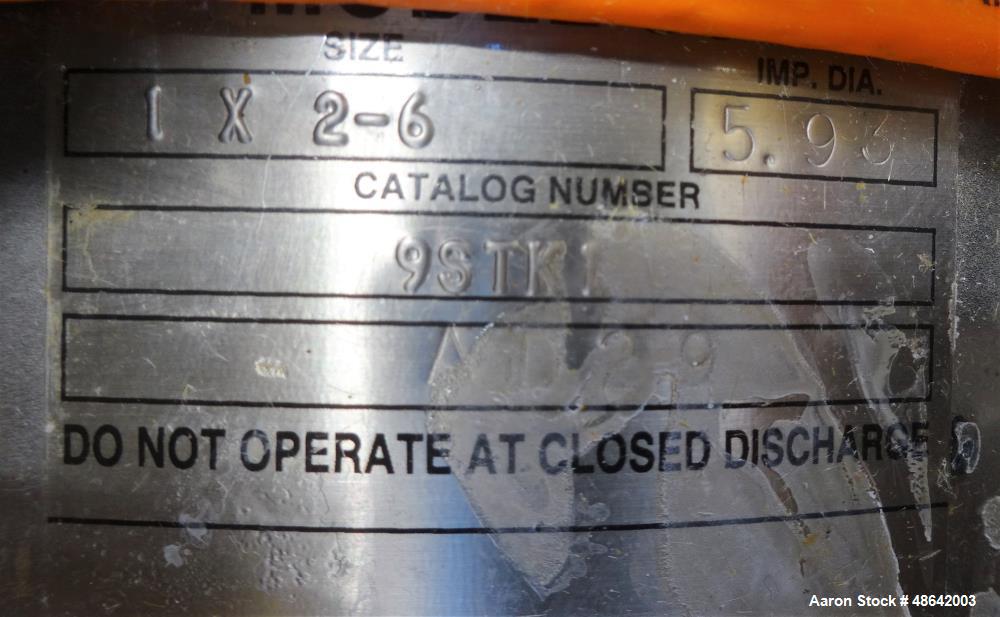 Used Feldmeier Jacketed Tank, Approximate 650 Gallons, 304 Stainless Steel, Ver