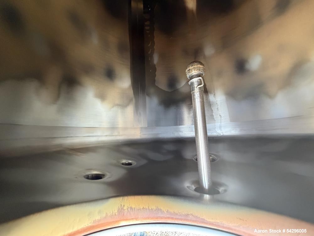 Used Feldmeier 600 Gallon Stainless Steel Tank – Vertical Cone Bottom Vessel wit