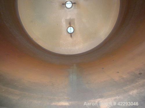 Used Hartel Tank, 500 Gallon, 304 Stainless Steel, Vertical. 48" Diameter x 66" straight side. Flat top and bottom. Openings: top 1-1/2" tri-clamp, 2" tri-clamp, (3) 3" tri-clamp, 16" manway with cov...