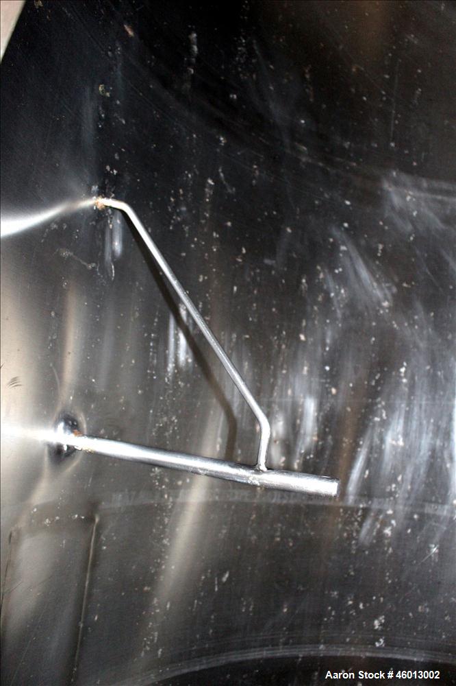 Used JV Northwest Inc. Tank, 600 Gallon, 304 Stainless Steel