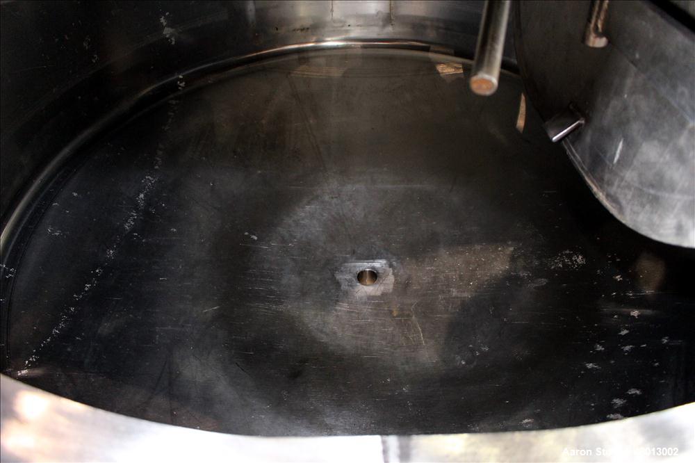 Used JV Northwest Inc. Tank, 600 Gallon, 304 Stainless Steel