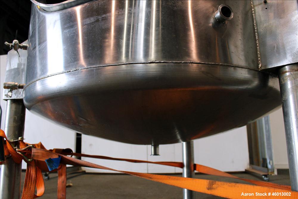 Used JV Northwest Inc. Tank, 600 Gallon, 304 Stainless Steel