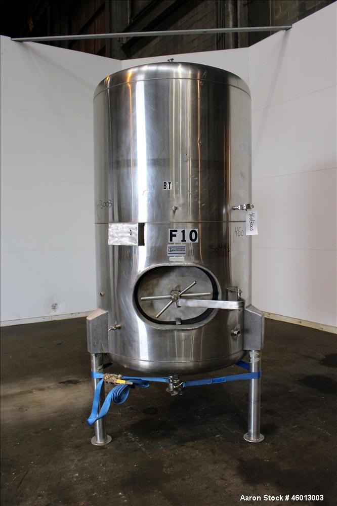 Used JV Northwest Inc. Tank, 600 Gallon, 304 Stainless Steel