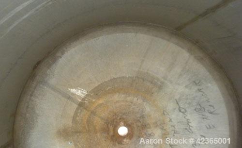 Used Lee Metal Products Pressure Tank, 500 gallon, model DBT, 316 stainless steel, vertical. Approximate 48" diameter x 60" straight side, dish top and bottom. Internal rated 25 and full vacuum at 26...