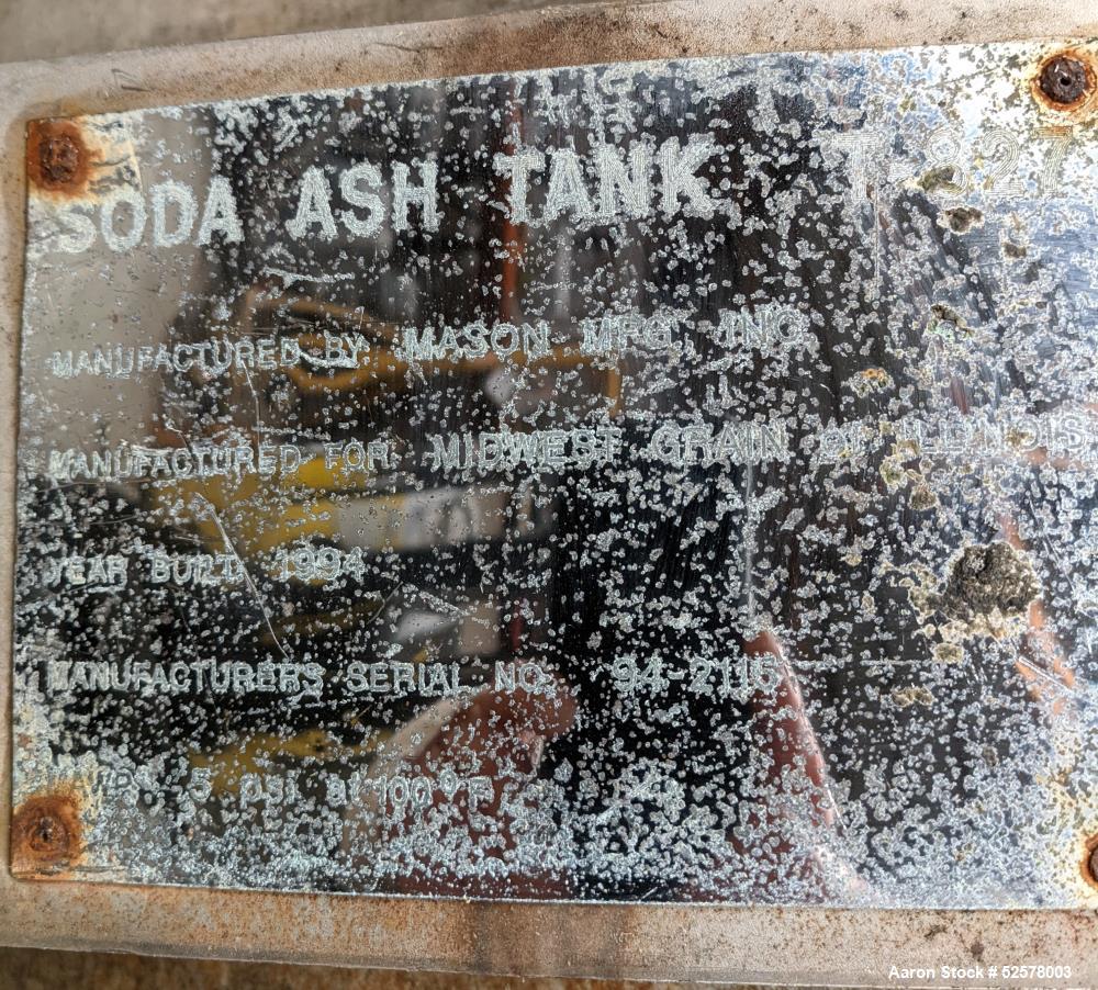 Mason Mfg Inc Soda Ash Tank