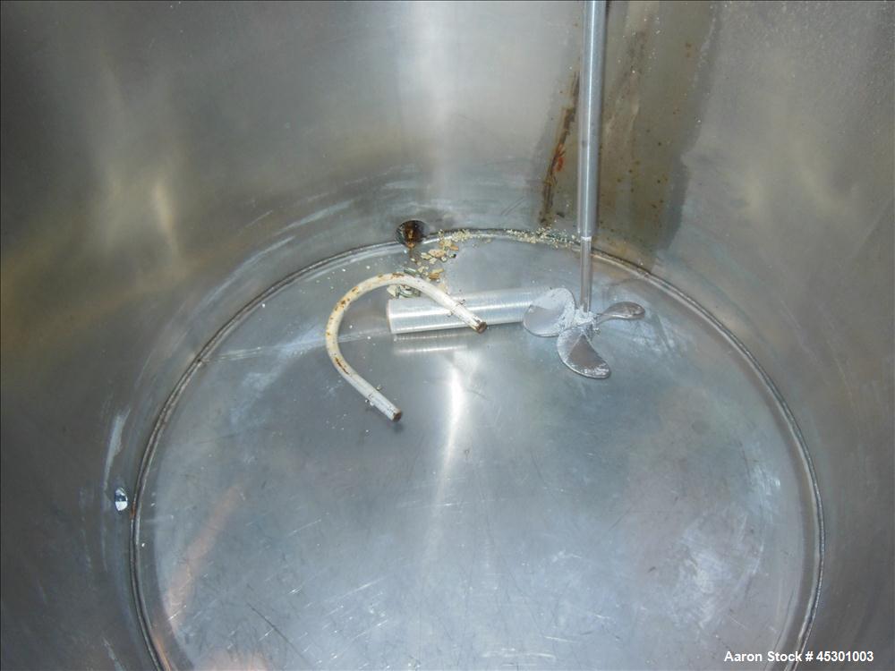 Used 650 Gallon Stainless Steel Perma-San Tank, Model 650OVS