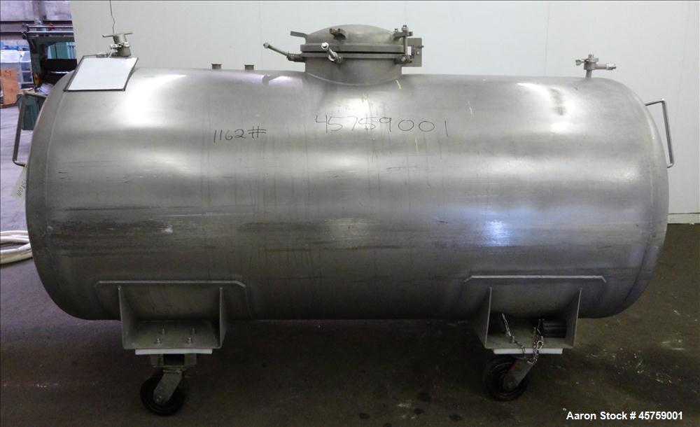 Used- Precision Stainless Tank, Approximately 792 Gallon