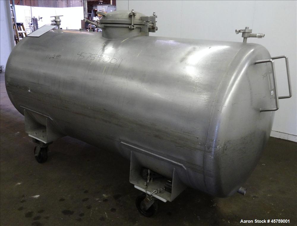 Used Precision Stainless Tank, Approximately 792 Gallon
