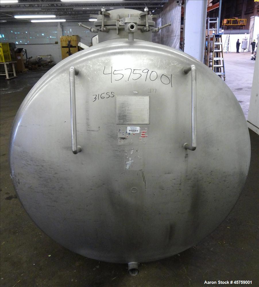 Used Precision Stainless Tank, Approximately 792 Gallon