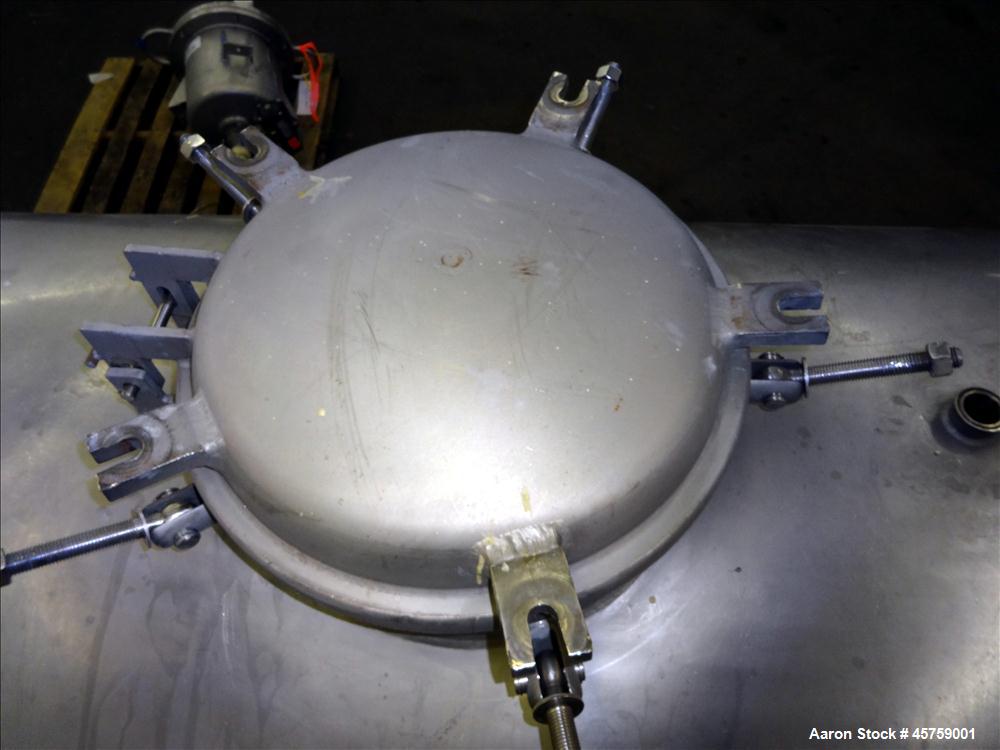 Used Precision Stainless Tank, Approximately 792 Gallon