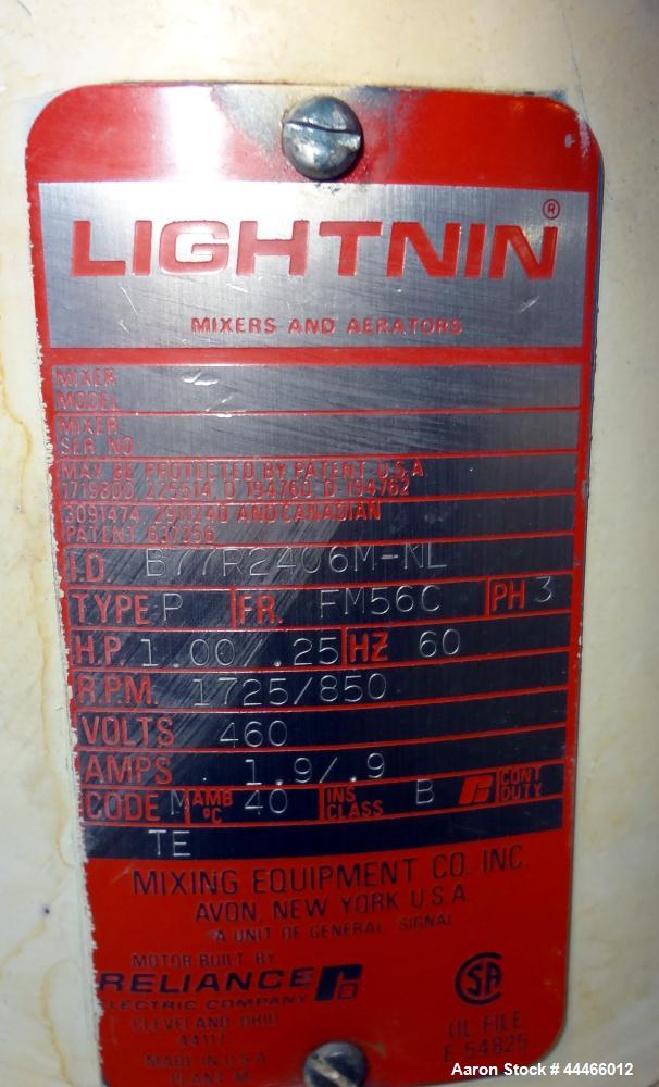 Used Precision Stainless Pressure Tank, 3000 Liter (792 Gallon), 316L Stainless Steel, Vertical. 48" Diameter x 100" straight side, dished top and bottom. Internal rated 45 psi at 300 degrees F, desi...