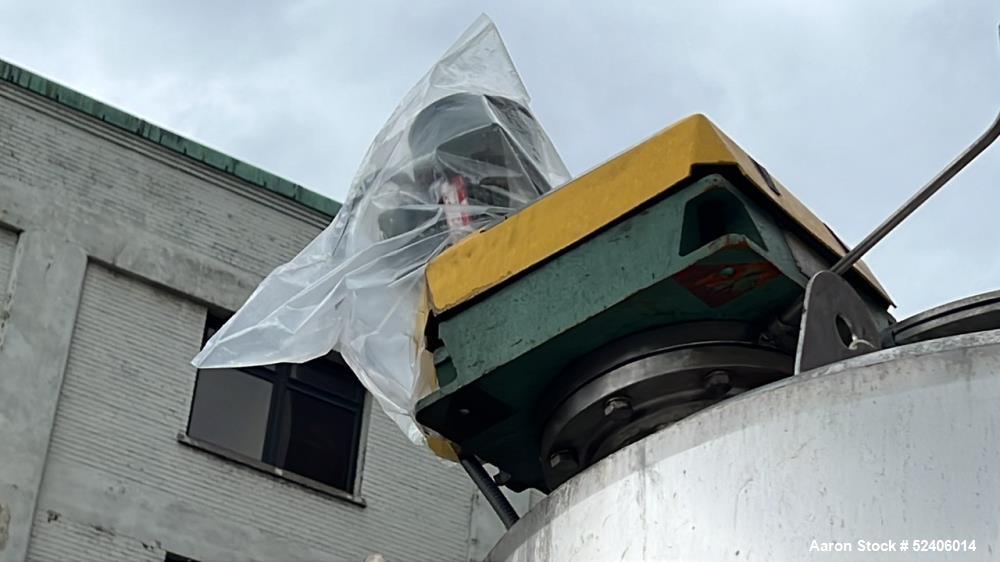 Used Robert Mitchell Balance Jacketed Tank, Approximate 700 Gallon, 304 Stainles