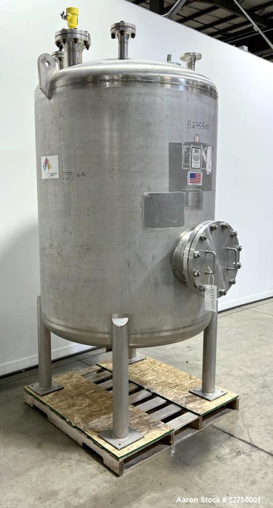 Stainless Fabricators Inc 581 Gallon Stainless Steel Tank