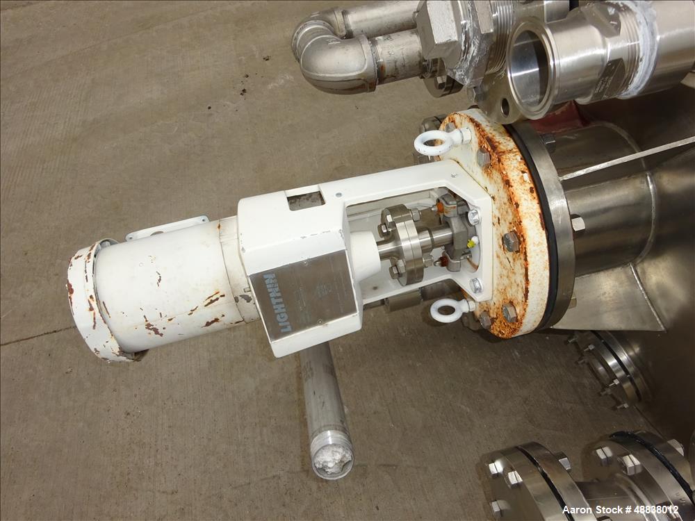 Used United Utensils Co. Pressure Tank, 304 Stainless Steel, 600 Gallon, Vertic