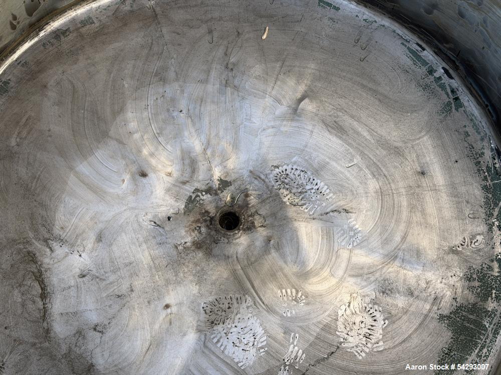 Used Perry Products 750 Gallon 304 Stainless Steel Storage Tank – Open Top, Leg