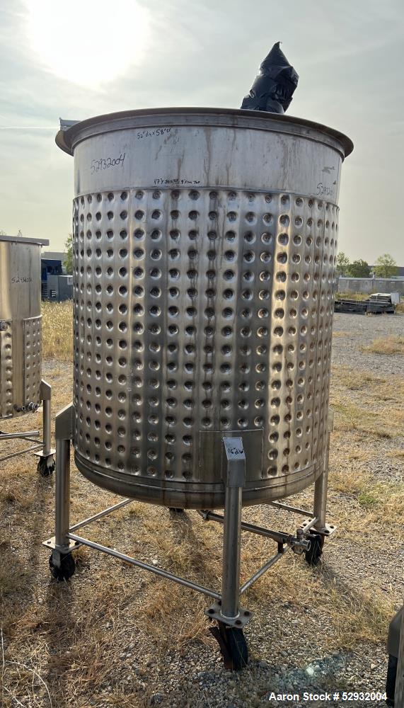 Stainless Steel 500 Gallon Mix Tank