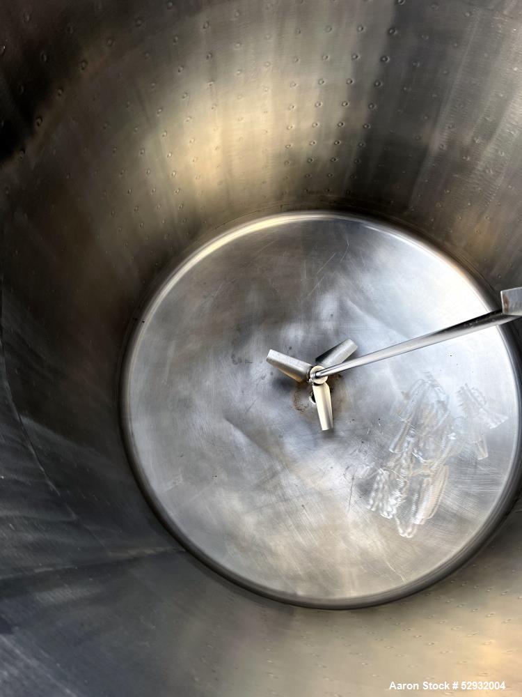 Stainless Steel 500 Gallon Mix Tank