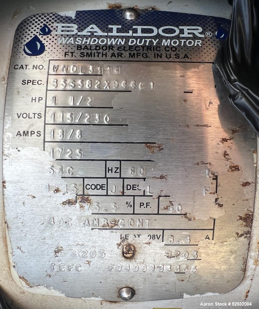 Stainless Steel 500 Gallon Mix Tank