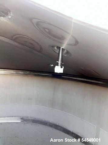 Used 660 Gallon Jacketed Stainless Steel Stainless Steel Tank – 2022 – Milk Pasteurization – 3-Zone Water/Steam Jacket – Agitated