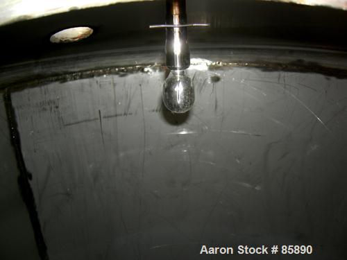 Used Vendome Tank, 675 Gallon, 304 Stainless Steel, Vertical. 54" diameter x 63" straight side. Dished top and bottom. (1) Spray ball. Openings: top 3/4" NPT, 1" NPT, (2) 2", 4", 16" manway with cove...