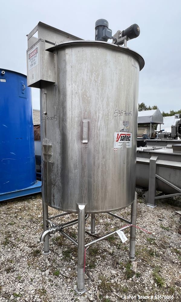 Viatec 500 Gallon, 304 Stainless steel, Mix Tank