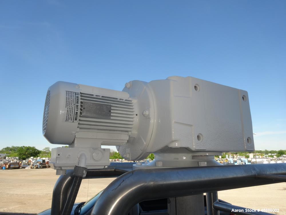 Used Walker Processor Tank, Model PZ-SP, 600 Gallon, 316L Stainless Steel.