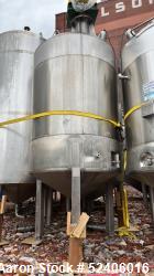 Used-Falco Balance Jacketed Tank, Approximate 750 Gallon, 304 Stainless Steel, V