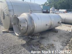 Used Steel Fabricators 316L Stainless Steel Air Receiver Tank – 900 Gallon | 150 PSI | Built 2005