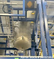 Unused ADM Stainless, Type 48" OD C-110 Separator, Model C.V.  891 gallon, approximately 48" diameter x 103" straight side. ...