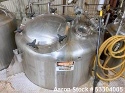 Apache Stainless Pressure Tank, Approximate 600 gallon