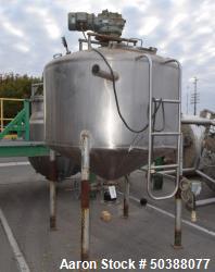 Used- Cherry-Burrell 750 Gallon Super Mixer Tank