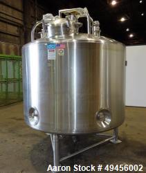 Used-DCI Jacketed Tank, 900 Gallon