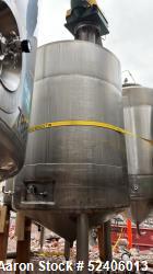 Used-Robert Mitchell Balance Jacketed Tank, Approximate 700 Gallon, 304 Stainles