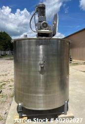 Used-Walker 700 Gallon Stainless Steel Mixing Tank