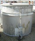 Used:Central Fabricators stainless steel mixing can , 60