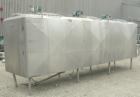 Used Flavor tank, (3) compartment, approximate 600 gallon each, 304 stainless steel.  Each compartment measures 43