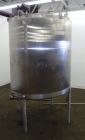 Used Tank, 575 Gallons, 304 Stainless Steel, Vertical, Approximately 55