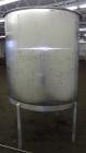 Used Tank, 575 Gallons, 304 Stainless Steel, Vertical, Approximately 55
