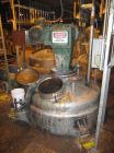 Used Roben Mix Tank, 750 Gallon, Stainless Steel. Dish top and bottom, 5'