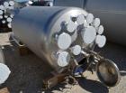 Unused- Holloway America Pressure Tank, 625 Gallon, 316L Stainless Steel, Vertical. Approximate 48