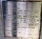 Unused- Holloway America Pressure Tank, 625 Gallon, 316L Stainless Steel, Vertical. Approximate 48