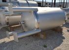 Unused- Holloway America Pressure Tank, 625 Gallon, 316L Stainless Steel, Vertical. Approximate 48