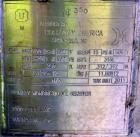 Unused- Holloway America Pressure Tank, 625 Gallon, 316L Stainless Steel, Vertical. Approximate 48