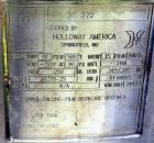 Unused- Holloway America Pressure Tank, 625 Gallon, 316L Stainless Steel, Vertical. Approximate 48