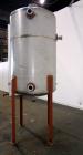 Used Par Piping & Fabrication Tank, 600 Gallon, 321 Stainless Steel, Vertical. 48
