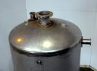 Used Par Piping & Fabrication Tank, 600 Gallon, 321 Stainless Steel, Vertical. 48