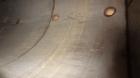 Used Par Piping & Fabrication Tank, 575 Gallon, 321 Stainless Steel, Vertical. 48
