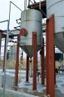 Used Par Piping & Fabrication Tank, 575 Gallon, 321 Stainless Steel, Vertical. 48